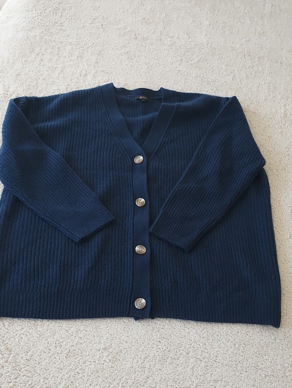 NWOT QUINCE oversized cashmere cardigan